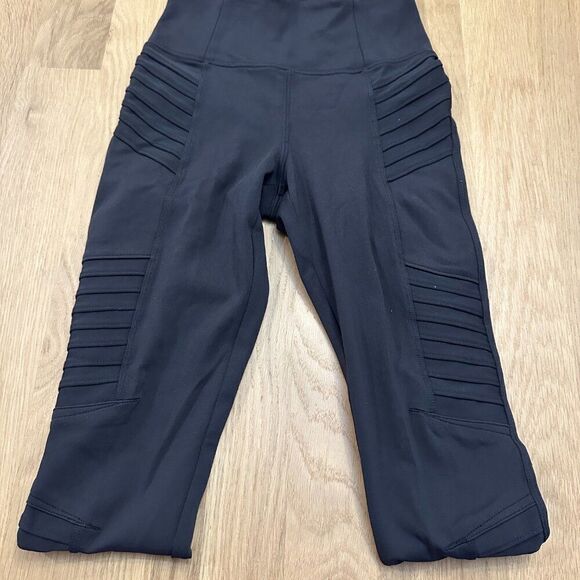 Athleta Delancy Moto Tight - Picture 4 of 7